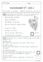 Vorschau - Arbeitsblätter - Wochen-Leseblatt 19 - Umlaute - Frohes Lernen in Grundschrift - Seite 3