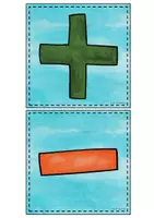 Vorschau - Fördermaterial/Inklusion - Karten für die Bodenmatte (Bee-Bot) - Zahlen ZR 20 - Seite 3