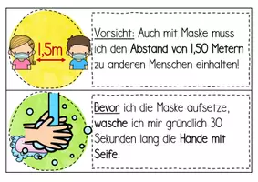 Vorschau - Merkblätter - Umgang mit Mund-Nasen-Schutz - Merkblatt und Tafelmaterial - Seite 2