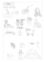 Vorschau - Arbeitsblätter - Ostern I Bildwörterbuch I DaZ I Vokabeln - Seite 1