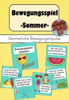 Vorschau - Spiele - Bewegungsspiel Sommer - Deckblatt