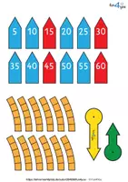 Vorschau - Präsentationen/Tafelbilder - Die Uhr - Tafelmaterial, Legematerial - Seite 3