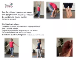 Vorschau - Stundenentwürfe - Kinderyoga - Bewegung im Morgenkreis: FRÜHLING - Seite 3