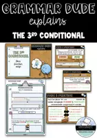 Vorschau - Stundenentwürfe - The 3rd Conditional - Grammar Dude explains - Deckblatt