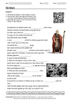 Vorschau - Arbeitsblätter - Arbeitsblatt zum Thema "Abraham" + Onlineübung & MP3 + Mindmap + Infografiken - Deckblatt