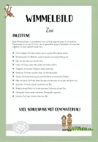 Vorschau - Stationenlernen - Wimmelbild - Zoo (mit Bildkarten) - Seite 1