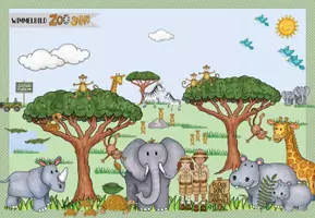 Vorschau - Stationenlernen - Wimmelbild - Zoo (mit Bildkarten) - Seite 3
