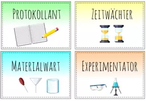 Vorschau - Experimente - Ämterkarten Chemie - Seite 1