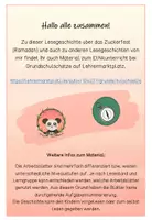 Vorschau - Arbeitsblätter - "Das Ramadanfest" Lesegeschichte mit Leseverständnisfragen Klasse 1/2 - Seite 2
