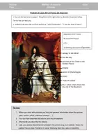 Vorschau - Arbeitsblätter - Methode: Analysing pictures (Louis XIV The Sun King) - Deckblatt