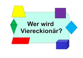 Vorschau - Spiele - Wer wird Viereckionär? - Deckblatt