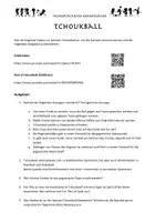 Vorschau - Arbeitsblätter - Homeschooling Sport: Trendsportarten kennenlernen Tchoukball + Lösungen - Seite 1
