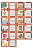 Vorschau - Stationenlernen - SUMMER ACTIVITIES - Matching Pairs - Seite 3