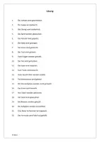 Vorschau - Arbeitsblätter - Passiv Präsens (mit Lösung) - Seite 1