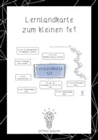 Vorschau - Arbeitsblätter - Lernlandkarte zum kleinen 1x1 - Deckblatt