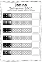 Vorschau - Arbeitsblätter - ZR 20 -Zahlendomino (Arbeitsblätter) - Seite 3