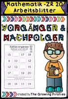 Vorschau - Arbeitsblätter - Vorgänger und Nachfolger im ZR 20 - Deckblatt