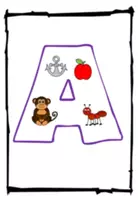 Vorschau - Arbeitsblätter - ABC Buchstaben mit Anlautbildern - Seite 3