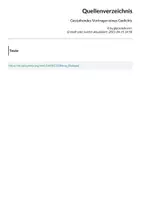 Vorschau - Stundenentwürfe - Gestaltendes Vortragen eines Gedichts - Deckblatt