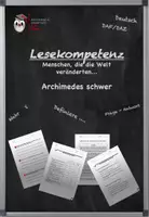Vorschau - Arbeitsblätter - Lesekompetenz - Menschen, die die Welt veränderten - Archimedes Gesamtpaket + Lösungen - Seite 1