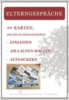 Vorschau - Bildkarten - Elterngespräche Karten für Gesprächsführung und Sprechanlässe - Deckblatt