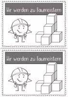 Vorschau - Arbeitsblätter - Würfelgebäude - Forscherheft - Homeschooling geeignet - Seite 3