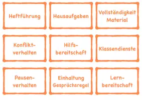 Vorschau - Präsentationen/Tafelbilder - Moderationskarten Elternsprechtag - Seite 3