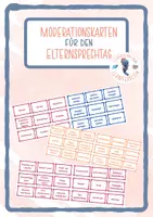 Vorschau - Präsentationen/Tafelbilder - Moderationskarten Elternsprechtag - Deckblatt