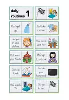 Vorschau - Spiele - Englisch domino "daily routines" - Seite 1