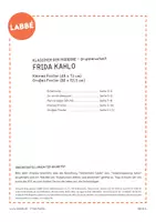 Vorschau - Mal- und Bastelvorlagen - Frida Kahlo - Poster für die Gruppenarbeit - Seite 3