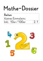 Vorschau - Arbeitsblätter - 5 Dossiers kleines 1x1 - 2. Teil - inkl. 10er + 100er - Seite 1