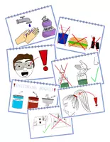 Vorschau - Poster - Regelkarten Sicherheit im Chemie-Unterricht - Deckblatt