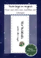 Vorschau - Arbeitsblätter - Flyer Siegel auf Kleidung und Textilien - Deckblatt
