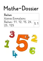 Vorschau - Unterrichtsreihen - 5 Dossiers kleines 1x1 - 5. Teil - inkl. 11, 12, 24 - Seite 1
