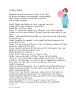 Vorschau - Text - Donating Clothes Text: English Reading - Deckblatt