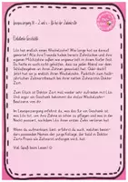 Vorschau - Arbeitsblätter - 1. Klasse: Lesespaziergang 26 - Z und z: Lilo bei der Zahnärztin - Grundschrift UND Druckschrift (Jahrgangsmischung) - Seite 3