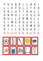 Vorschau - Fördermaterial/Inklusion - Doppelmitlaut ll - Schachtelwörter - Seite 1