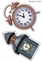 Vorschau - Poster - Tafelmaterial - Die Uhr / Uhrzeit - viele Uhren eine Zeit - Seite 2