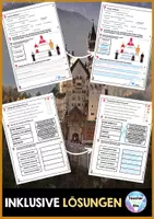 Vorschau - Unterrichtsreihen - Hoch- und Spätmittelalter BUNDLE - Interaktive PowerPoint, Interaktives Heft, Arbeitsblätter & Test | Ritter & Burgen, Pest, Kreuzzüge, Städte & Handel uvm. - Seite 2