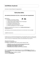 Vorschau - Arbeitsblätter - telc B2 Beschwerde über Fahrschule + Musterlösung - Deckblatt