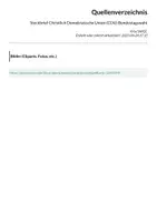 Vorschau - Unterrichtsreihen - Steckbrief Christlich Demokratische Union (CDU) Bundestagswahl - Seite 1