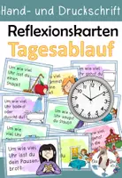 Vorschau - Spiele - Tagesablauf / Uhr - Reflexionskarten oder Spiel - Deckblatt