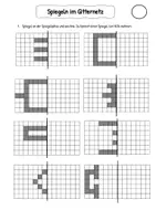 Vorschau - Unterrichtsreihen - Mathe: Spiegeln Achsensymmetrie Spiegeln mit Smarties Grundschule - Seite 3