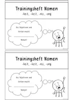 Vorschau - Stationenlernen - (Mini-) Trainingsheft Nomen (-heit, -keit, -ung, -nis) - Seite 3