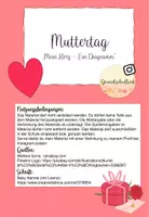 Vorschau - Anderer Materialtyp - Muttertagskarte - Seite 1