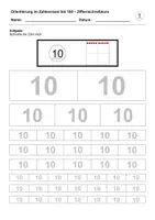 Vorschau - Arbeitsblätter - Orientierung im Zahlenraum bis 100 (Basis-Aufgaben) - Seite 3