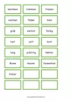 Vorschau - Arbeitsblätter - Schmetterling - Dosendiktat, individuelle Auftragskarte & Wörter - Seite 2