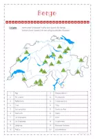 Vorschau - Arbeitsblätter - Schweiz - Berge und Pässe Arbeitsblätter - Seite 3