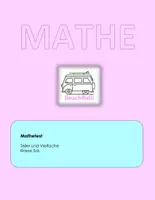 Vorschau - Arbeitsblätter - Mathetest Teiler und Vielfache Test Hausaufgabenüberprüfung - Deckblatt