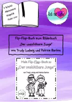 Vorschau - Arbeitsblätter - Flip Flap Buch zum Bilderbuch "Der unsichtbare Junge" - Deckblatt
